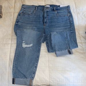 LOFT cuffed skinny jeans